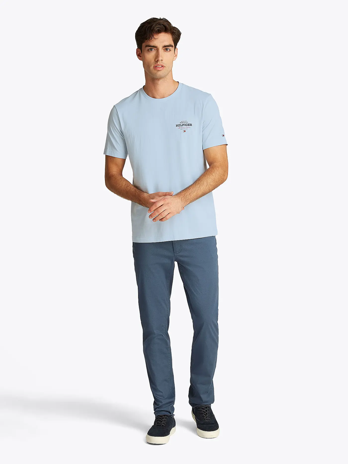 TOMMY HILFIGER | T-Shirt | hellblau